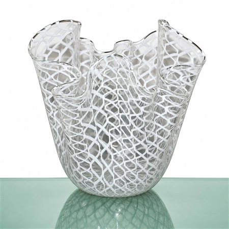 Fulvio Bianconi per  Venini - Vaso modello "fazzoletto", 2004