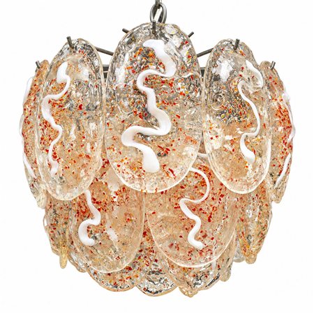 Lampadario in vetro di Murano