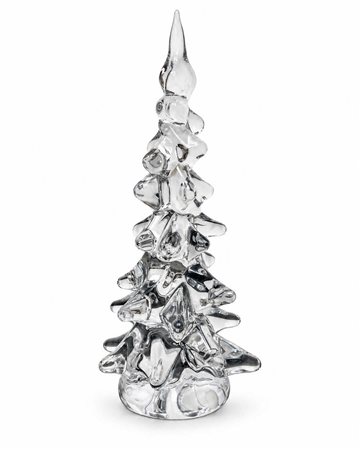 Daum France - Albero di Natale in cristallo trasparente