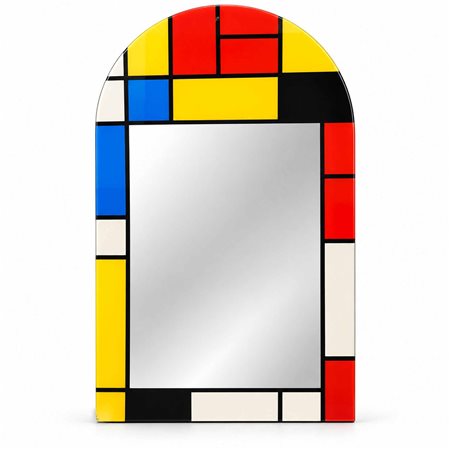 Rimadesio - Specchio ad arco Mondrian