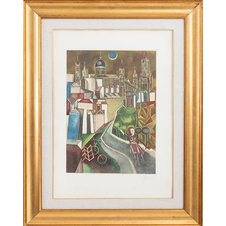 FRANCO GENTILINI, Acquaforte, acquatinta