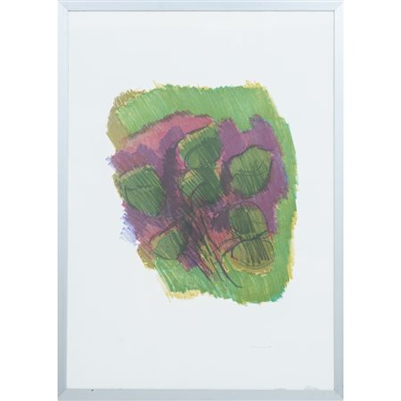 ENNIO MORLOTTI, Litografia a colori