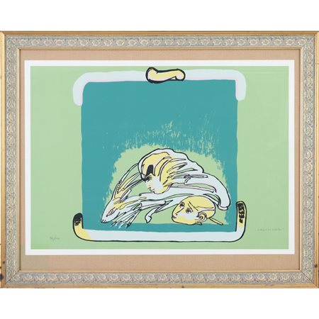 REMO BRINDISI, Serigrafia a colori