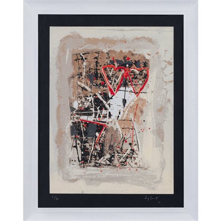 GIORGIO CELIBERTI, Serigrafia polimaterica