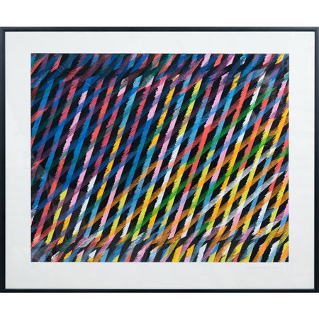 PIERO DORAZIO, Serigrafia a colori