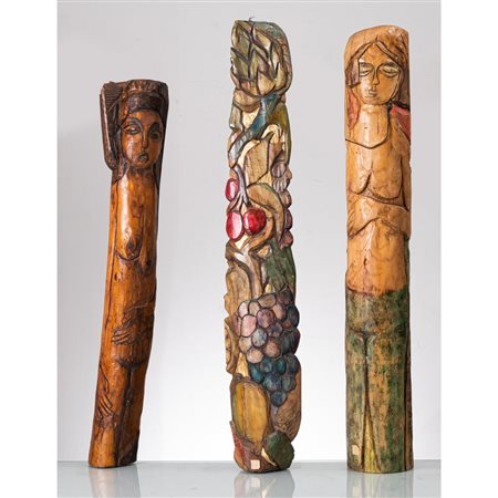 ITALO MANGIAMELI, Tre totem