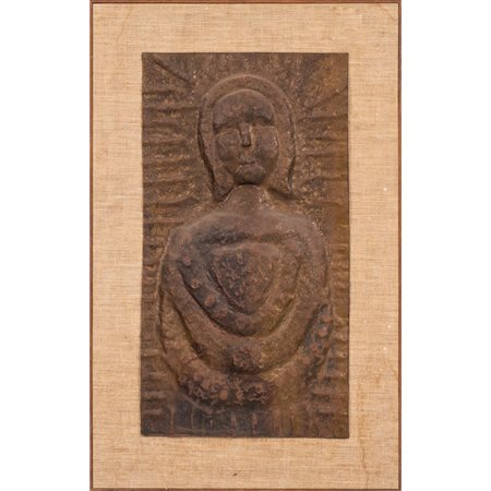SCULTORE DEL XX SECOLO, Figura, Altorilievo in ferro