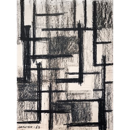 DINO CARUSO, Carboncino su carta