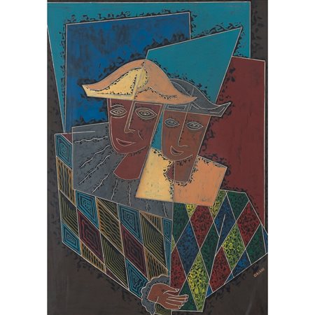 PIPPO ORIANI, Encausto