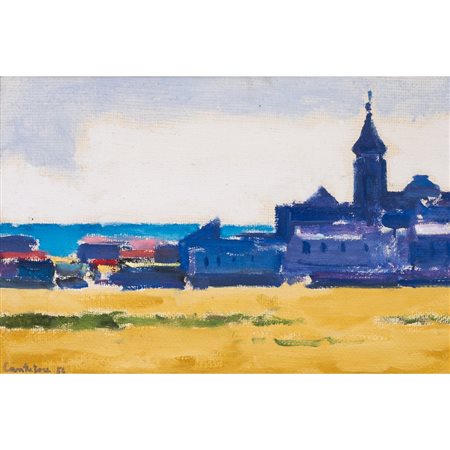 DOMENICO CANTATORE, Olio su tela
