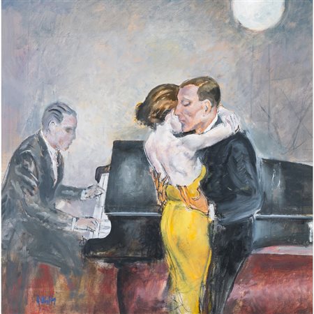 ALBERTO SUGHI, Olio su tela