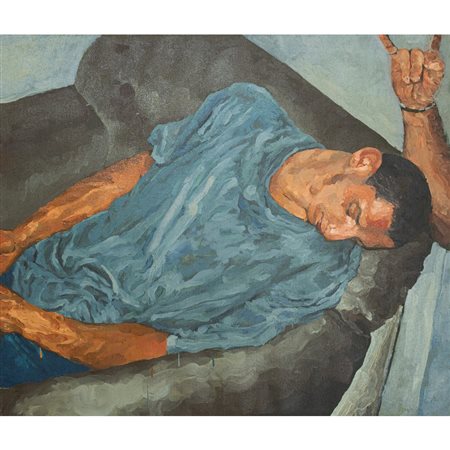 STEFANO CUMIA, Olio su tela