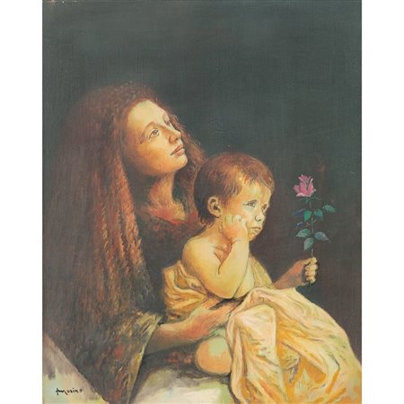 FRANCESCO MARINO, Olio su tela