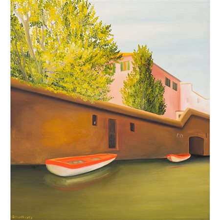 GIANCARLO BENELLI, Olio su tela