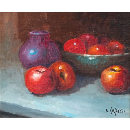 ANTONELLO CAPOZZI, Olio su cartone telato