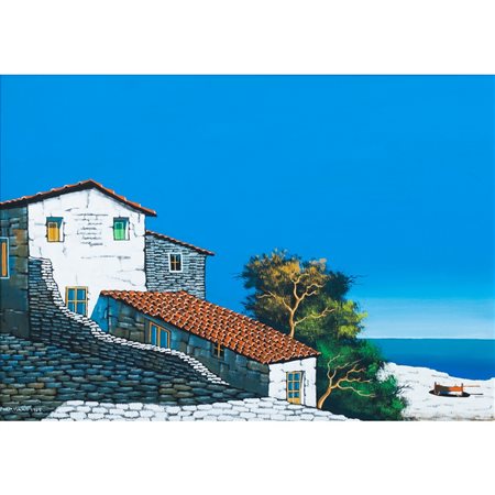 RAFFAELE PALMISANO, Olio su tela