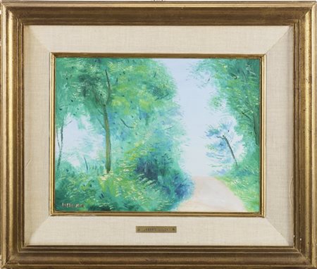 Umberto Lilloni "Pomeriggio" 1967
olio su tela (cm 30x40)
firmato in basso a sin