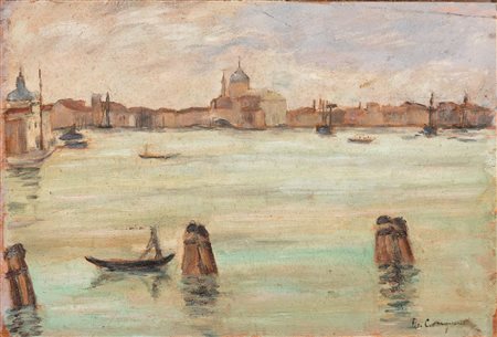 Scuola del secolo XX - Veduta di Venezia