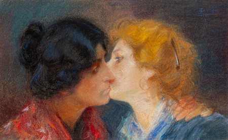 Josè Gallegos y Arnosa (Jerez 1857 - Anzio 1917)  - Le due amiche