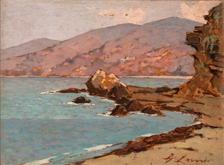 Giovanni Lomi (Livorno 1889 - 1969)  - Marina