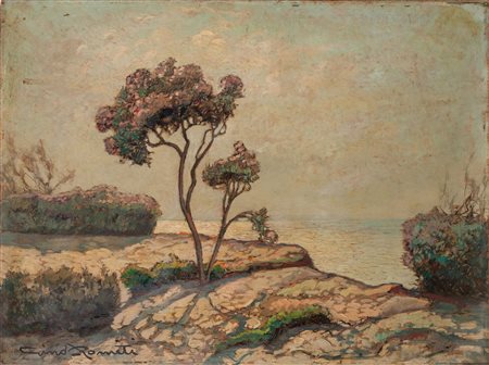 Gino Romiti (Livorno 1881 - 1967)  - Marina