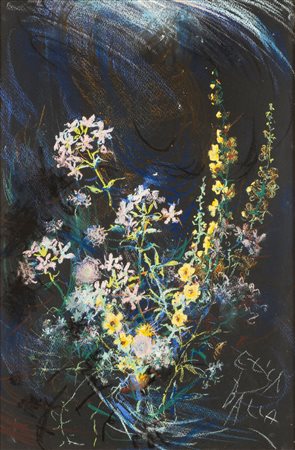 Elica Balla (Roma 1914 - 1993)  - Riflessi cosmici N. 35, 1954