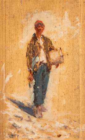 Odoardo Toscani (Roma 1859 - Smirna 1914)  - Giovane venditore arabo