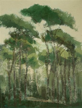 Ernesto Buglioni (Osimo  1914 - Roma 1971)  - Pineta Romana