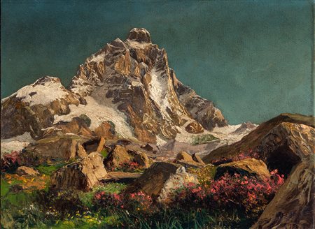 Leonardo Roda (1868 - 1933)  - Il Cervino