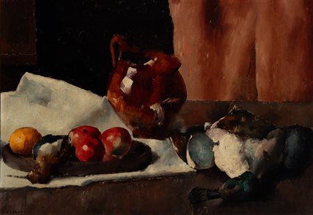 Ugo Celada Da Virgilio (Borgo Virgilio 1895 - Varese 1995)  - Natura morta
