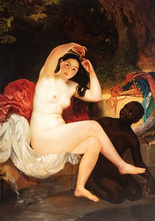 Scuola del secolo XIX - Betsabea