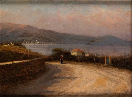 Ivan Fedorov-Kerchensky (1853 - 1916)  - Veduta del Golfo di Yalta
