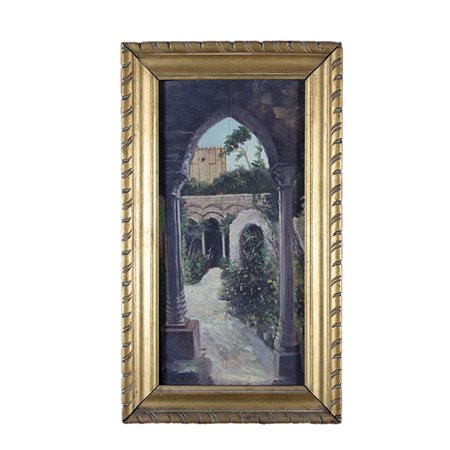 DIPINTO OLIO SU TAVOLETTA