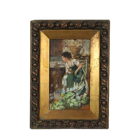 OLIO SU TAVOLETTA 