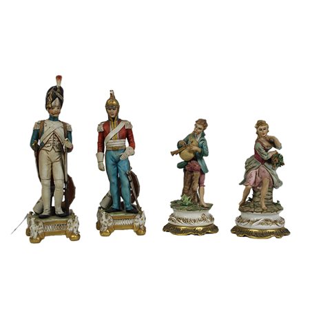 COPPIA DI SCULTURE 