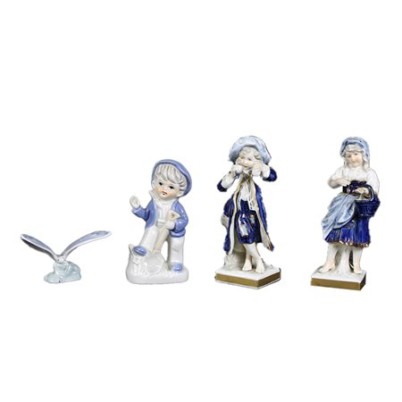 LOTTO DI 4 SCULTURE 