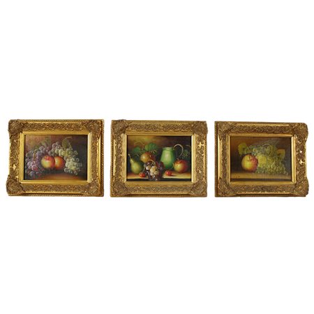3 PICCOLI DIPINTI SU COMPENSATO