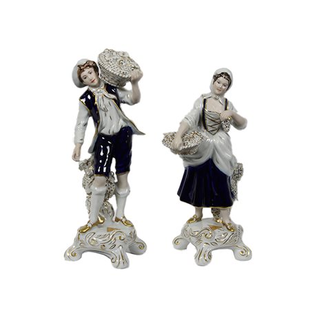 COPPIA DI SCULTURE 