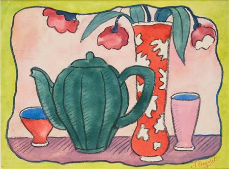 THAYAHT Firenze 1893 – Marina di Pietrasanta 1959 NATURA MORTA, 1920 CIRCA...