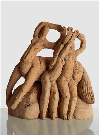 ARTURO MARTINI Treviso 1889 - Milano 1947 CENTAURO E BAGNANTI, 1935...