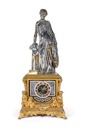 Jean-Jacques (James) Pradier (Ginevra, 1790 - Bougival, 1852) Grande orologio...