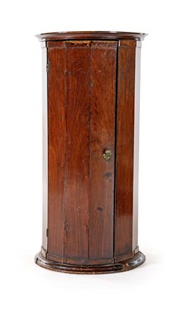 Piedistallo a colonna in legno patinato, fine del XIX secolo cm 80x38 fusto...