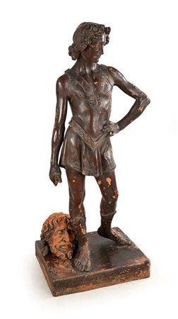 Scultore del XIX secolo David con la Testa di Golia (da Andrea del...