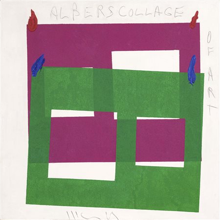 Albers collage of art
