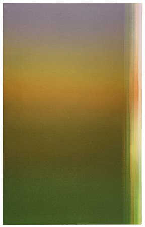 Trasparenza ogg/sogg - inversione cromatica n. 4, rosso verde viola giallo