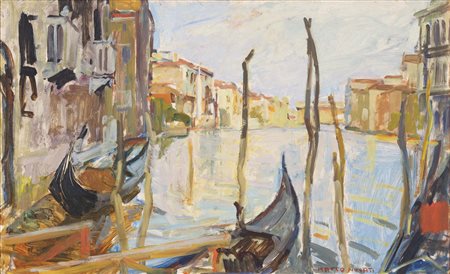 Canal grande al mattino