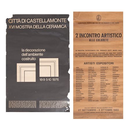 DUE MANIFESTI