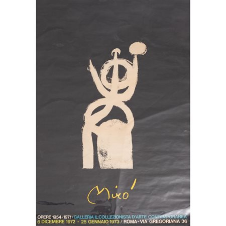 MIRÒ OPERE 1954 - 1971