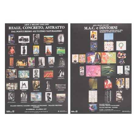 DUE MANIFESTI CON I DUE RELATIVI POSTER / LOCANDINE