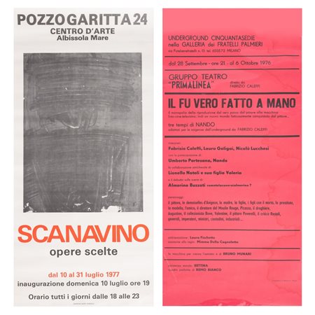 DUE POSTER / MANIFESTI